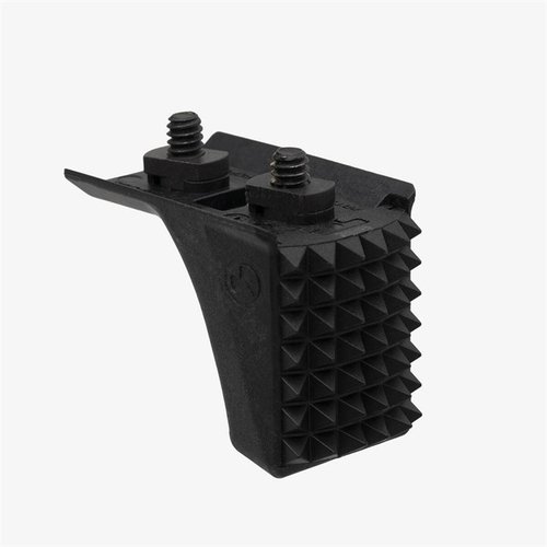 Il Magpul Barricade Stop è un robusto hand stop in polimero con inserto in acciaio, progettato per stabilità e precisione durante il tiro su superfici irregolari.