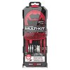 Il GUN BOSS MULTI-KIT offre kit di pulizia professionale per fucili, completo di Bore Boss per una pulizia veloce e strumenti per una pulizia approfondita di canna, azione e camera.