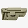 Il B5 Systems Collapsible Precision Stock Long offre una regolazione della guancia e del calciolo, montaggi M-LOK® e compatibilità con estensioni carabina Mil-Spec.