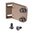 Supporto offset per torcia Scout per handguard MCX, FDE