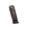 Caricatore 17 colpi 9 mm per Glock 17, 18, 19, 26, 34, 45 Carbon Smoke