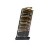Caricatore 7 colpi 9mm per Glock 43, a filo, finitura Carbon Smoke