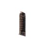 .45 MAG per Glock® 21/30/41, capacità 18 colpi, resistenza agli impatti, facile smontaggio, compatibile con estensioni Glock®, corpo traslucido per monitorare le munizioni.