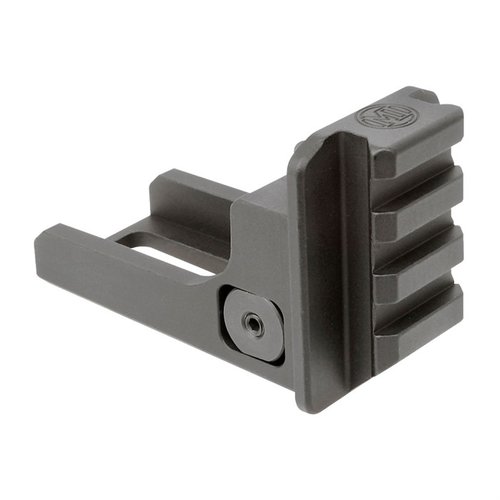 L'AK Picatinny End Plate Adaptor di Midwest Industries consente un'installazione facile su diversi modelli AK, con un corpo in alluminio anodizzato e garanzia a vita.