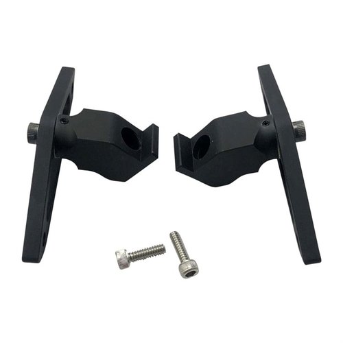 Le P-Ski Feet di Accu-Tac sono l'accessorio ideale per bipodi a larga base, offrendo stabilità, capacità di inclinazione e resistenza al rinculo.