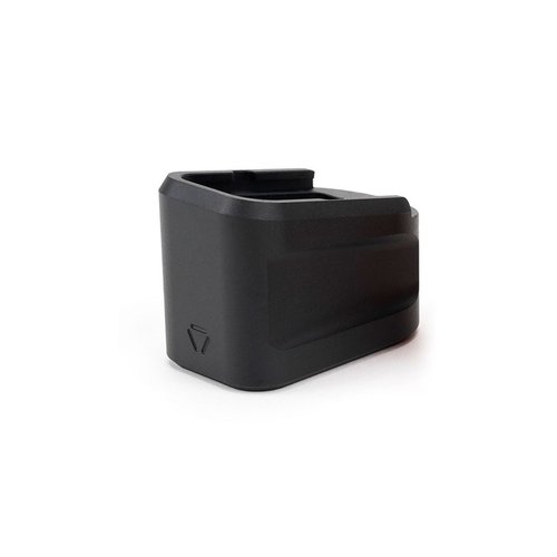 Il Strike Industries Aluminum Extended Magazine Plate per GLOCK™ G19 (9mm) aumenta la capacità di 5 colpi, garantendo un design low drag/no snag per ricariche più fluide.