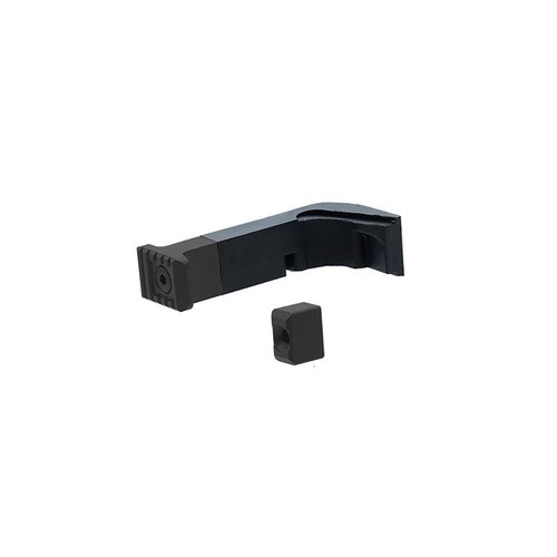 Il Mag Release Strike Industries per GLOCK Gen 1-3 offre pulsanti intercambiabili, design ibrido in alluminio anodizzato e polimero, e texture aggressiva per una presa sicura.