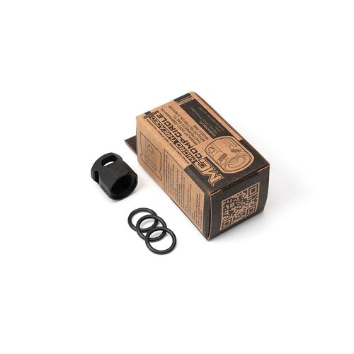 Il compensatore CIRCLE di Strike Industries è leggero, minimalista e riduce il rinculo del 8-15%, compatibile con canne filettate 1/2"x28 TPI.