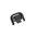 Piastra di copertura POLYFLEX per carrello G17 e G19, nera