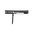 Bipiede per astina 17" AR-10 con ricevitore ad alto profilo, nero