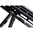 AR-10 con LOW-PROFILE RECEIVER, bipiede 17" per fore-end, nero