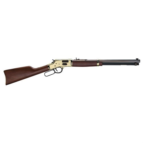 Il fucile lever action BIG BOY BRASS 357 MAGNUM/38 SPECIAL offre un design classico, precisione, affidabilità e un caricatore tubolare da 10 colpi.