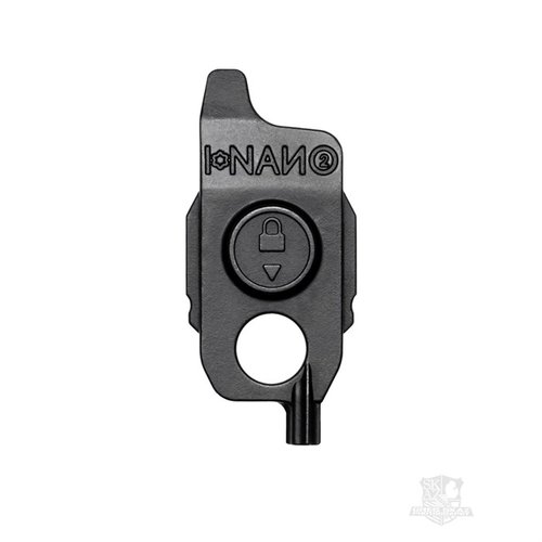 Il NANO2 TOOL è un attrezzo compatto e leggero per regolare RDS su pistole, con T10 Torx e cacciavite slim per molteplici marche. Include un foro per laccetto.