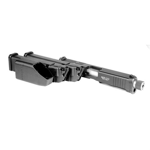 Converti il tuo Glock 9mm/.40 S&W in 22lr con il kit MOD, include 2 caricatori da 15 colpi e un'ottima opzione per l'addestramento e il divertimento.
