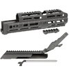Guardamano AK ALPHA 10" con calotta superiore railata
