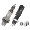 Il set BUSHING FULL LENGTH-ULTRA MICROMETER offre una qualità superiore con un Full-Length Bushing Die e un Bench Rest® Ultra Micrometer Seater Die, in una Deluxe Die Box.