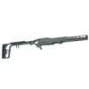 LaChassis 10/22 offre un design leggero e modulare, con punti di tensione posteriori, compatibilità AR, forend M-Lok e una calciatura pieghevole per un'esperienza di tiro ottimale.