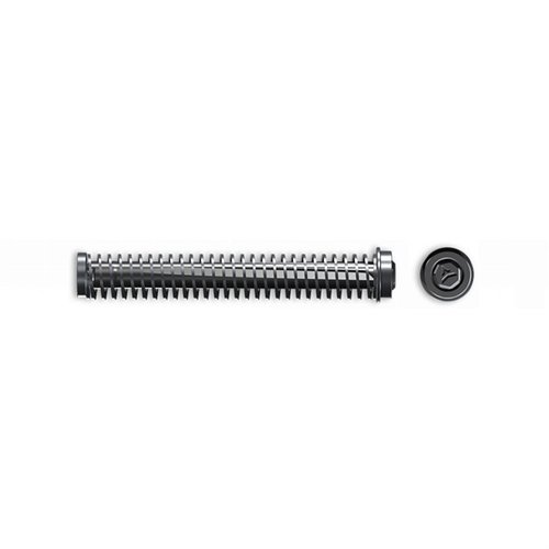 Il COMPRESSOR Quick-Tune Guide Rod per Glock 19 offre un design senza viti, un'interfaccia a dovetail sicura e un finish Nitride resistente alla corrosione.
