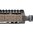Copri-rail Tipo 2 mezza scanalatura M-LOK polimero FDE 6 pz/confezione