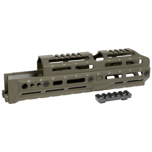 Il handguard AK Alpha Series M-LOK offre flessibilità totale, design leggero in alluminio, installazione semplice e compatibilità con la maggior parte delle AKM.