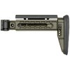L'AK Alpha Series Folding Stock offre un design robusto, meccanismo pieghevole in acciaio, regolazioni personalizzabili e compatibilità con adattatori 1913.