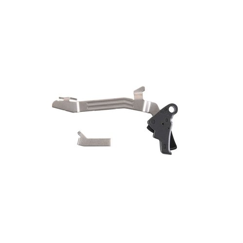 Il Kit di Miglioramento Azione per Glock® Slim Frame offre un grilletto Apex con riduzione del viaggio e un distacco netto a 4.5lbs, migliorando la reattività.