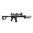 MOE PR calcio telescopico Mil-Spec per carabina AR-15, nero