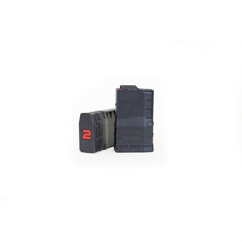 Il caricatore Amend2 AICS Short Action offre una capacità di 5 o 12 colpi, realizzato in polimero resistente con molla in acciaio inox, ideale per il tiro di precisione.