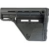 AMEND2 AMS Modular Lower con vano portaoggetti, calcio per carabina Mil?Spec, nero