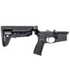 Recevitore inferiore AR-15 completo con stock BCM Mod 2 SOPMOD, realizzato in alluminio 7075-T6, con trigger BCM PNT e tre punti di attacco per slinga.