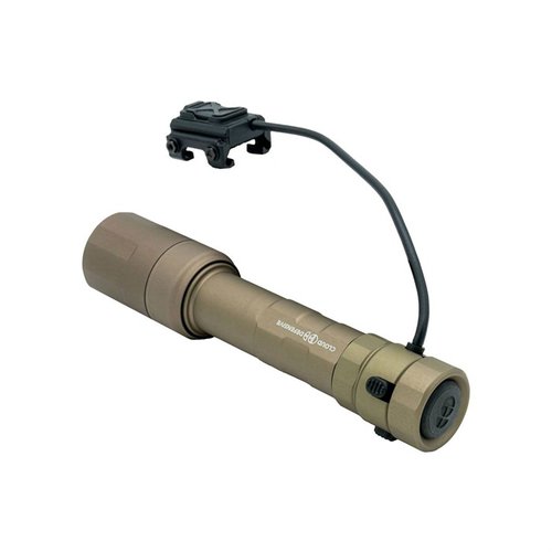 Il REIN 3.0 offre 100.000 Candela, 1250 Lumen, design modulare, impermeabilità IPX-8 e compatibilità con batterie 18650 e CR123A per prestazioni elevate.