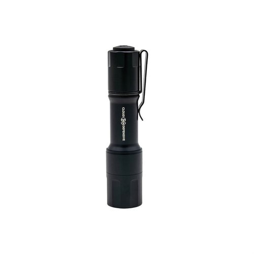 La MCH-HC è una torcia dual-fuel da 1100 lumen, programmabile, con protezione contro scariche accidentali e design resistente all'acqua, ideale per uso quotidiano.