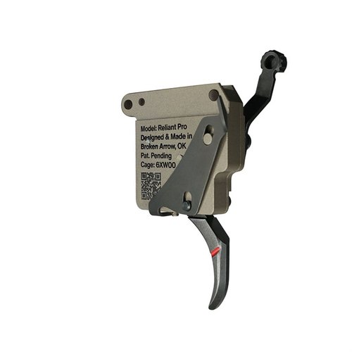 Il grilletto RISE Reliant Pro per Remington 700 offre installazione facile, regolazione semplice del peso di sgancio e sicurezza affidabile per fucili a otturatore.