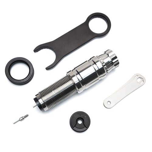 Il ZERO M-Series Sizing Die offre regolazione micrometrica, mandrini di espansione di precisione e un design user-friendly per ricariche di alta qualità.