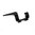 Supporto per cannocchiale tattico 30 mm 0 MOA alto (1,54") monoblocco nero