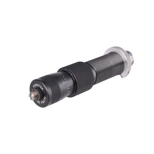 I die Forster XL ULTRA! offrono regolazioni micrometriche precise per la profondità di caricamento e garantiscono cartucce concentriche e di alta qualità.