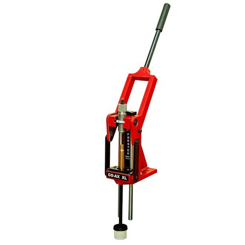 La CO-AX XL di Forster accetta Dies da 1" 1/4" e 7/8", offre cambi rapidi, rigidità senza pari e un'esperienza di ricarica fluida grazie ai cuscinetti a sfera.
