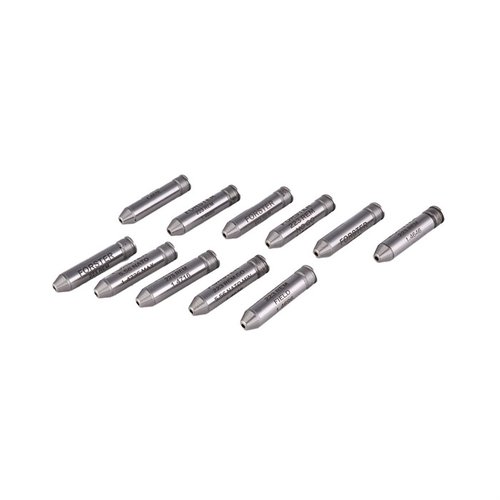 Il set di 11 pezzi Forster .223 Headspace Gauge offre misurazioni precise, costruzione durevole e un'ampia gamma di gauge per una sicurezza ottimale delle armi.