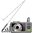 TESLONG NTG200H Endoscopio per fucile con messa a fuoco e corpo ripiegabile, schermo HD da 5"