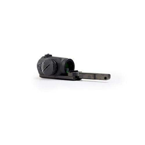 Mount facile per ottiche su AK-pattern, senza modifiche permanenti, con backup 'Iron' sight integrato e attacco MIL-STD 1913 per stabilità.