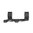 Attacco per cannocchiale Zero Compromise 36 mm, altezza 1,54" 20 MOA, nero