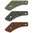 LEVER STOCK Impugnatura Pistol Grip G10 Larga - Rosso/Nero