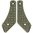 Impugnatura pistol grip grande in G10 - OD/Nero