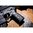 Impugnatura tattica regolabile ATG, texture aggressiva per AR-15, nera