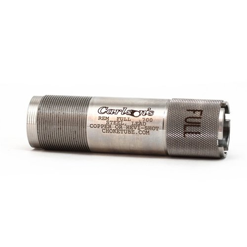 I tubi di strozzatura REM-CHOKE 12 GA offrono modelli di tiro costanti e riducono la deformazione del pallino, con un design che facilita il cambio rapido tra le stazioni.