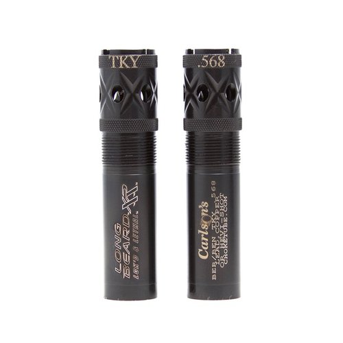 Il ported Long Beard Turkey Choke di Carlson's offre una penetrazione superiore e modelli di tiro estremamente stretti, perfetti per cariche Winchester Long Beard.