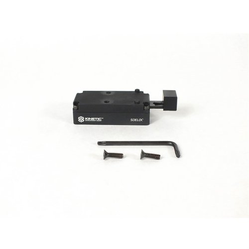 Il montaggio Sidelok offre un sistema Quick Detach senza attrezzi, mantenendo lo zero e garantendo un'installazione sicura e rapida per ottiche Trijicon RMR.
