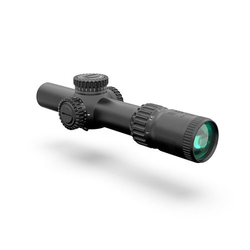 Il WARHORSE LPVO 1-6X24MM FFP offre velocità e precisione, con 12 impostazioni di illuminazione, ottica multi-rivestita e torrette di elevazione bloccabili.