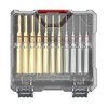 ACCU-PUNCH set di punzoni per perni standard in ottone e acciaio