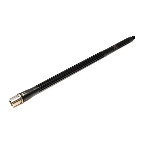 Il Faxon AR-15 Match Gunner Barrel è leggero, offre un'ottima dissipazione del calore e presenta un profilo standard fino al gas-block con finitura nitride.